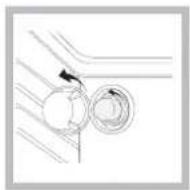 INDESIT IS5V8CHXE - Austausch der Backofenlampe - 1