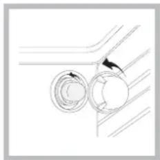 INDESIT IS5V8CHXE - Sostituire la lampadina di illuminazione del forno - 1