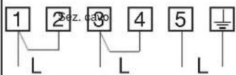 BOMPANI BI940EBL - SChEMA DI COLLEGAMENTO SChEMA DES BRANCHEMENTS CONNECTION DIAGRAM - 2