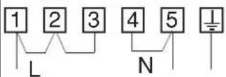 BOMPANI BI940EBL - SChEMA DI COLLEGAMENTO SChEMA DES BRANCHEMENTS CONNECTION DIAGRAM - 1