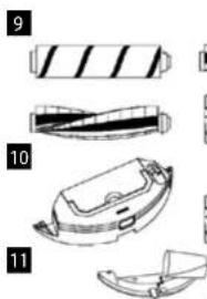 Concept RoboCross VR2110 - List of parts - 3