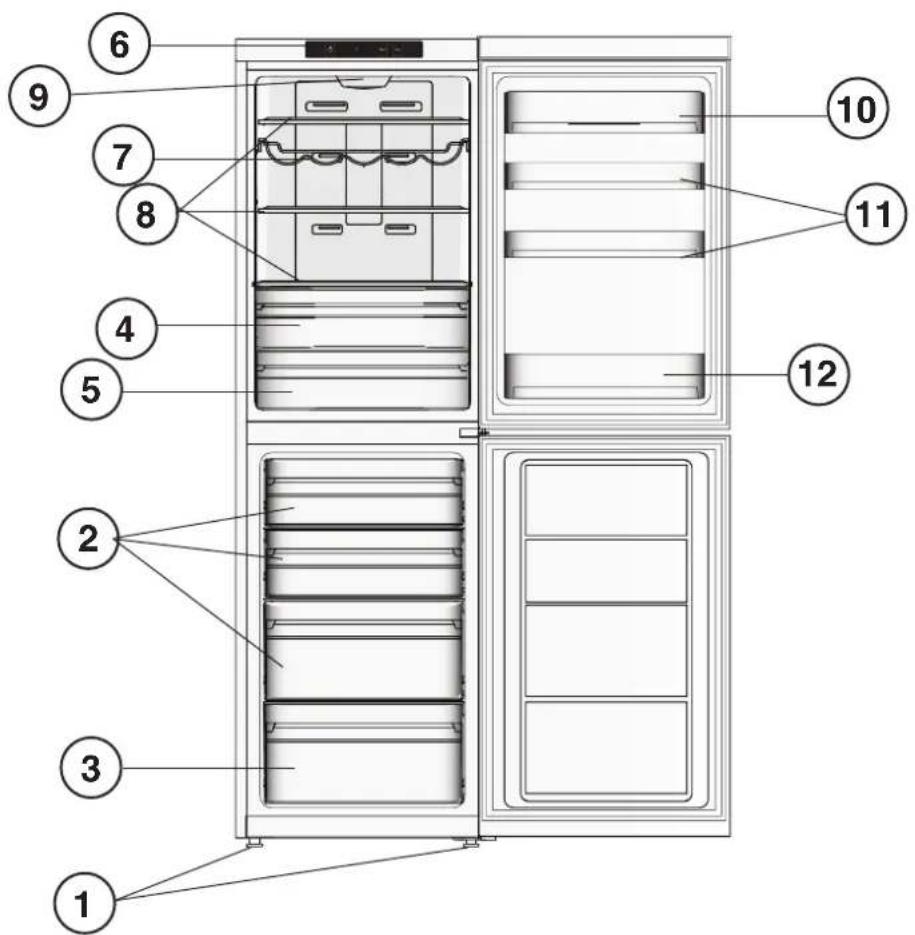 INDESIT XI9 T2I W - Vista en conjunto - 1