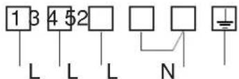 BOMPANI BI950EAL - SCHEMA DI COLLEGAMENTO SCHEMA DES BRANCEMENTS CONNECTION DIAGRAM - 3