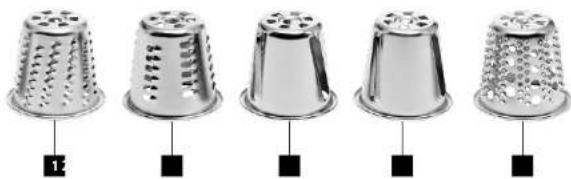 Concept Element RM7030 - Assembly instructions for grater - 4
