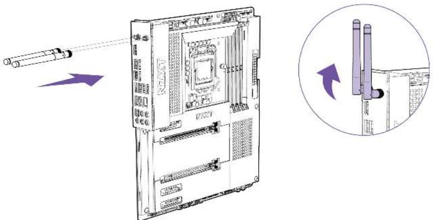 NZXT N7 Z590 - ANTENNE - 1