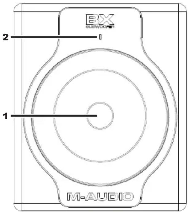 M-AUDIO BX Subwoofer - Vorderseite - 1