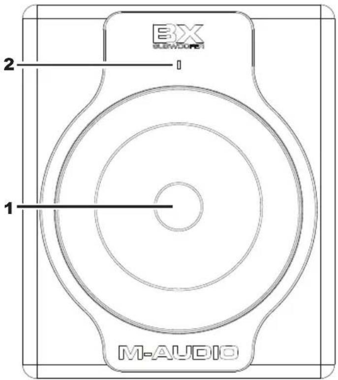 M-AUDIO BX Subwoofer - Front Panel - 1