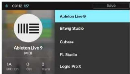 M-AUDIO CTRL49 - Setup Mode - 1