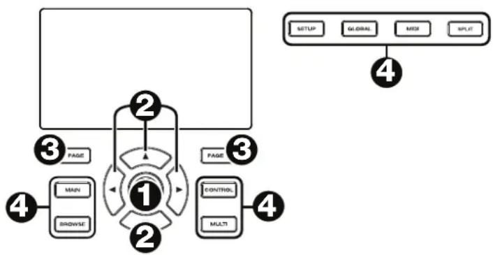 M-AUDIO CTRL49 - Display e navigazione - 1