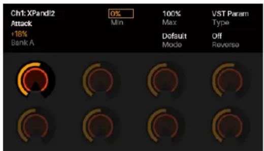 M-AUDIO CTRL49 - Modo de edición de controles - 1