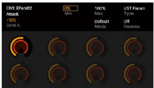 M-AUDIO CTRL49 - Bedienelemente-Bearbeitungsmodus - 1