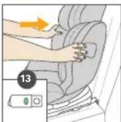 RECARO Salia 125 - OMZETTING NAAR CONFIGURATIE 3   100 - 125 CM - 9