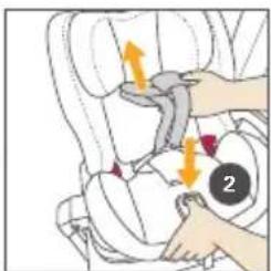 RECARO Salia 125 - Configuration 3: utilisation pour les enfants mesurant entre 100 et 125 cm - 2