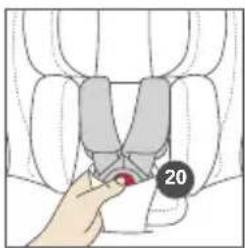 RECARO Salia 125 - RETIRER LE SIÉGE AUTO - 4