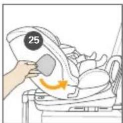 RECARO Salia 125 - ACTIVER LA PROTECTION LATERALE - 5