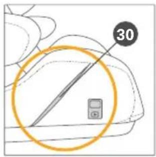 RECARO Tian Elite - RÉGLAGE DU REPOSE-JAMBES - 2