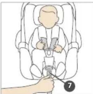 RECARO Avan - Retrait de l'insert pour nourissons - 10