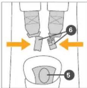 RECARO Avan - Retrait de l'insert pour nourissons - 7