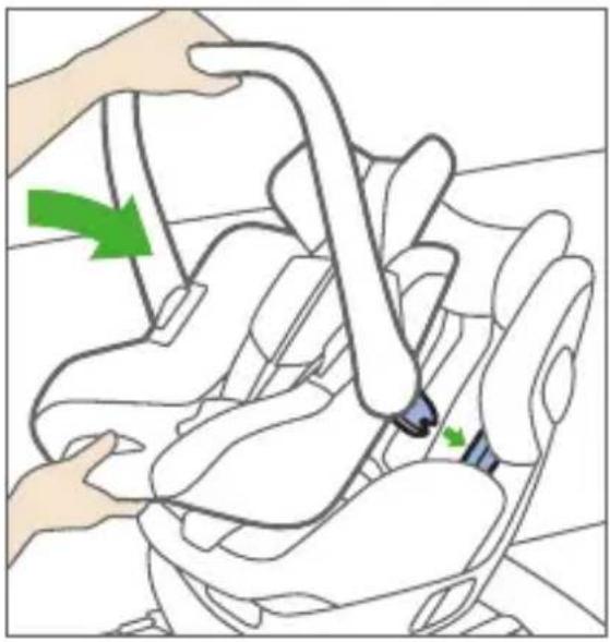 RECARO Zero.1 Elite - Umieszczanie fotelika dla niemłowat w foteliku Zero.1 Elite - 1