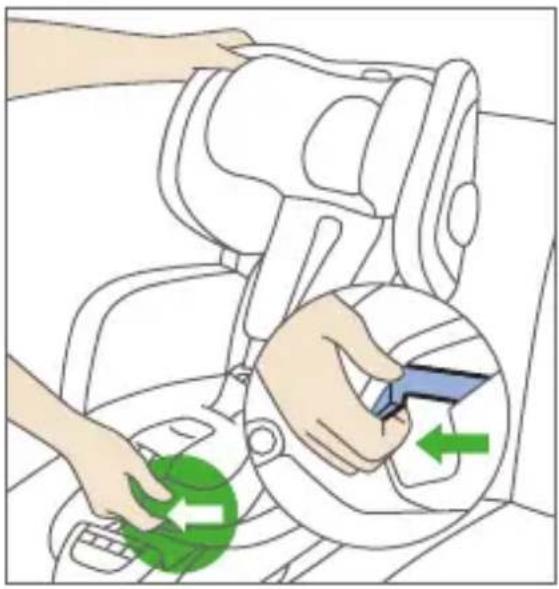 RECARO Zero.1 Elite - Przypinanie danecka (z regulacja wysokość dla) - 6