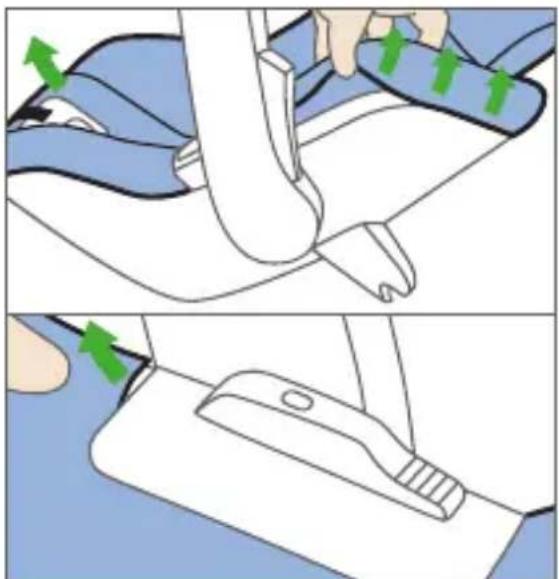 RECARO Zero.1 Elite - A huzat eltávolítasa és a hordozó tiszütása - 2