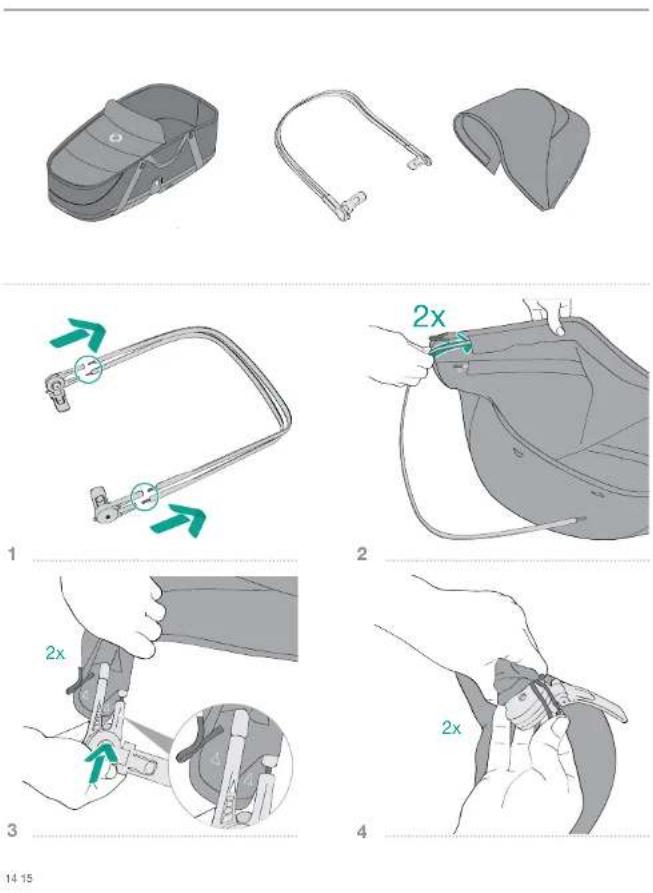 Bugaboo Bee 6 - movement in the indicated - 3