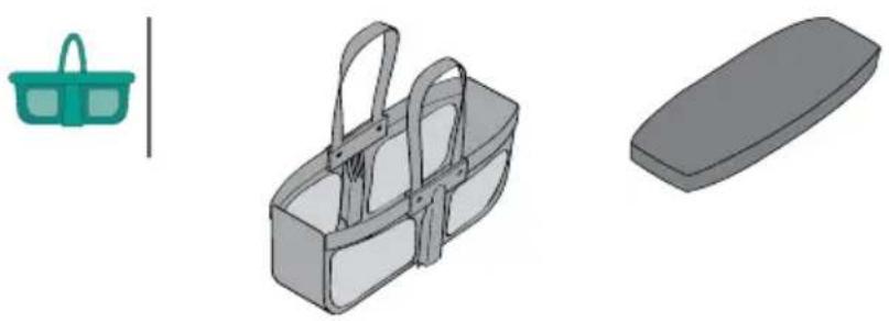 Bugaboo Donkey 2 - parts for set-up - 5