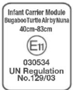 Bugaboo Turtle Air by Nuna - A se utilizes impreună cu baza - 3