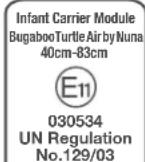 Bugaboo Turtle Air by Nuna - Fyrir notkun meo festingu (base) - 3