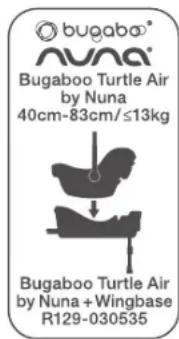 Bugaboo Turtle Air by Nuna - ИспOLTбовни Кресда с баэй - 1