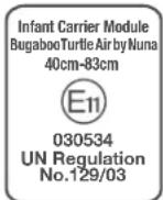 Bugaboo Turtle Air by Nuna - Za upotrebu s postoljem - 3