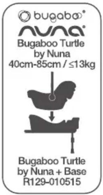Bugaboo Turtle by Nuna - Para a utilização com base - 1