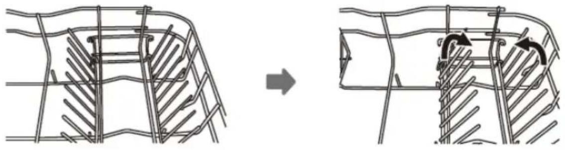 SCHNEIDER SCLB272A0N - Replier les supports des étagères - 1