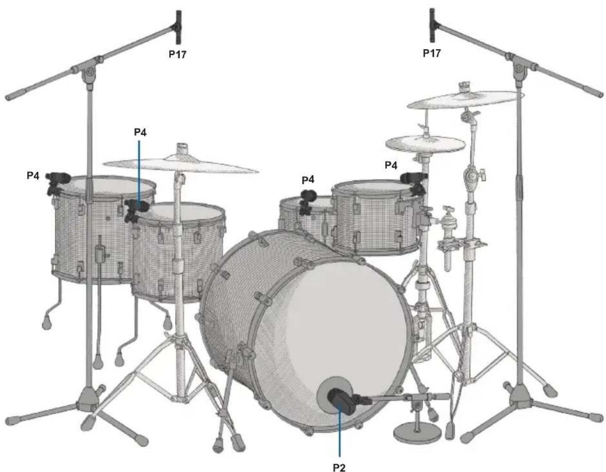 AKG Drum Set Session I - Aplicación - 1