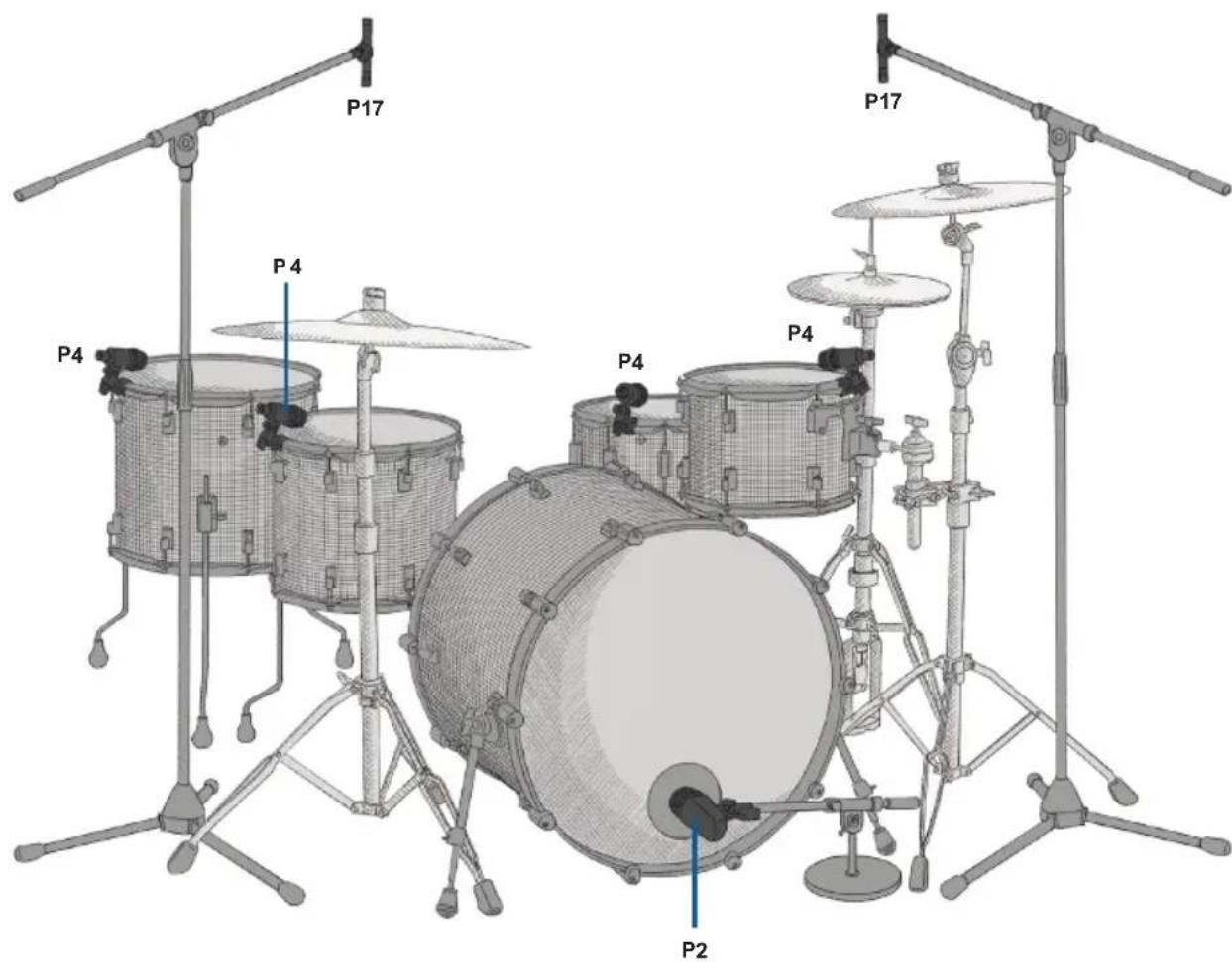 AKG Drum Set Session I - Anwendung - 1