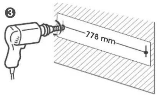 SCHNEIDER SC550SND - Montaje en pared (opción C) - 2