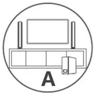 SCHNEIDER SC550SND - Installation de la barre de son - 1