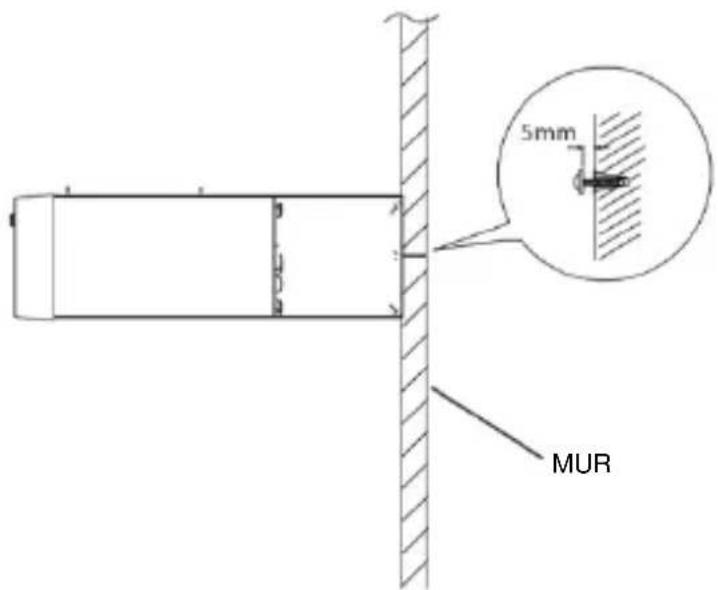 SCHNEIDER SC800SND - Installation de la suspension murale - 3