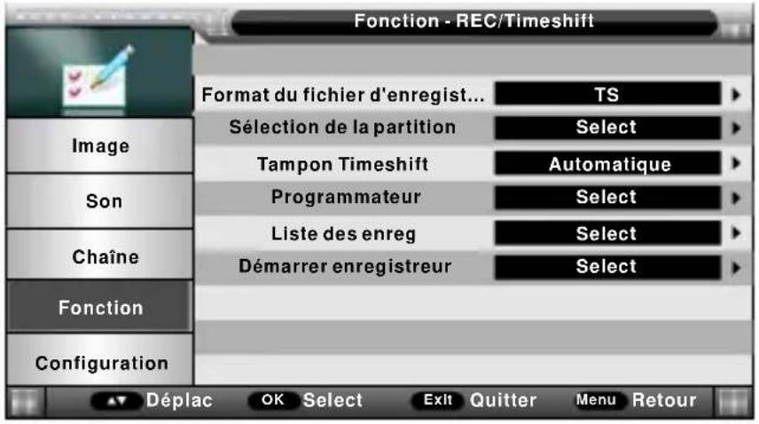 SCHNEIDER LED32SCPX200H - Liste des émissions enregistrées - 1