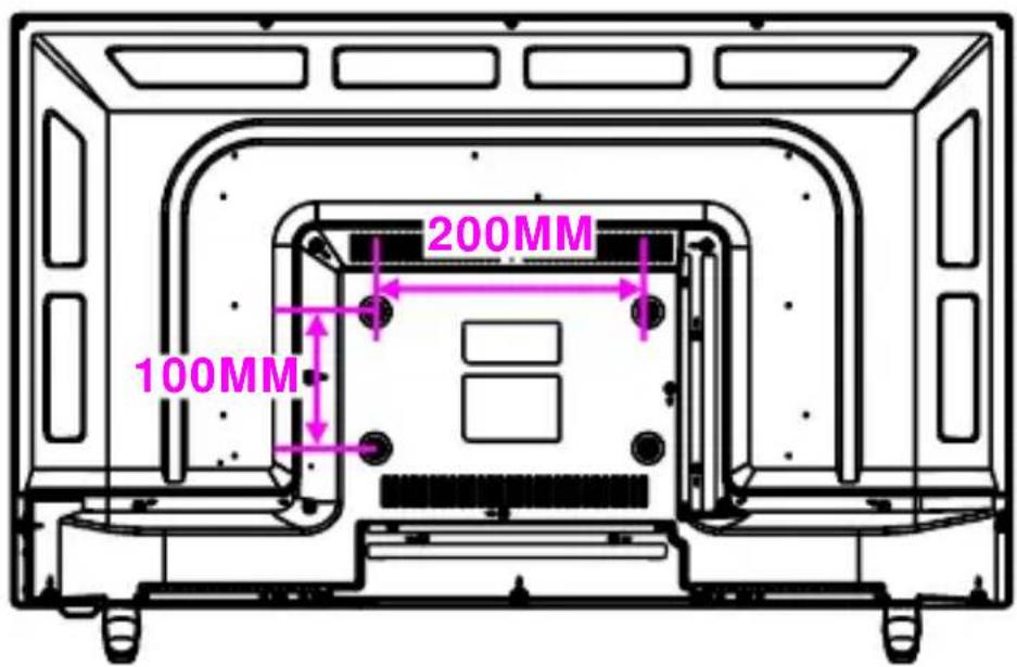 SCHNEIDER LED32SCPX200H - Wall Mounting Instructions - 1