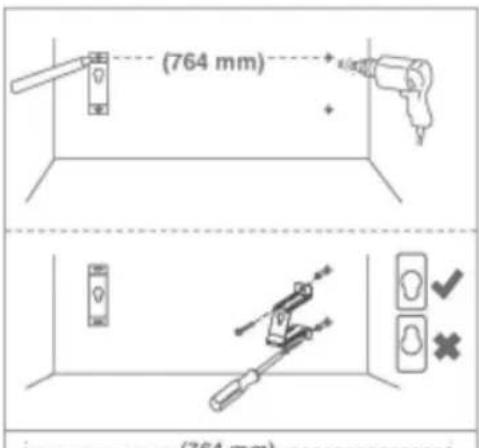 SCHNEIDER SC700SND - Wall Mounting the sound bar (option-C) - 1