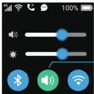 TCL MOVETIME Family Watch 2 - Passez d'un mode à l'autre : son, normal, vibreur et silencieux. - 1