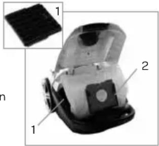 INVENTUM ST308WZA - STAUBSAUGERBEUTEL UND MOTORFILTER AUSTAUSCHEN - 1