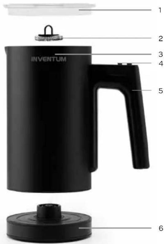 INVENTUM MK560B - Beschreibung des Geräts - 2