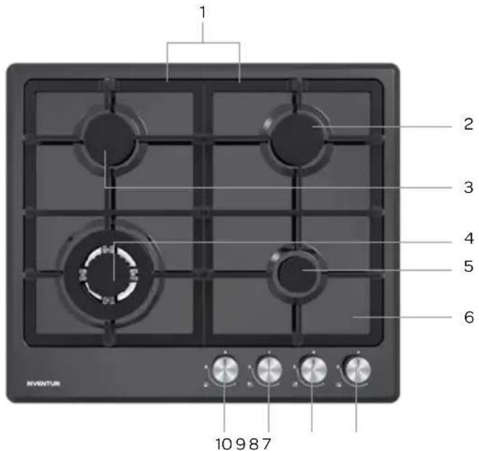 INVENTUM IKG6024WGZWA - productomschrijving - 1