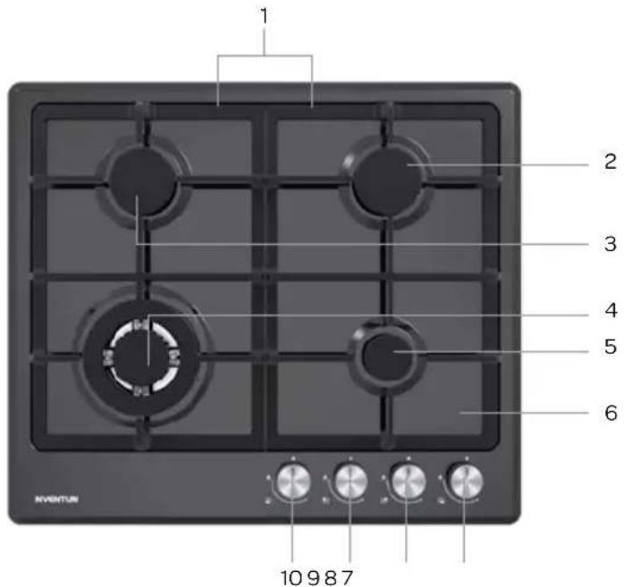 INVENTUM IKG6024WGZWA - description du produit - 1