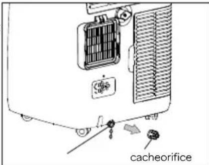 INVENTUM AC907W - évacuation de la condensation - 1