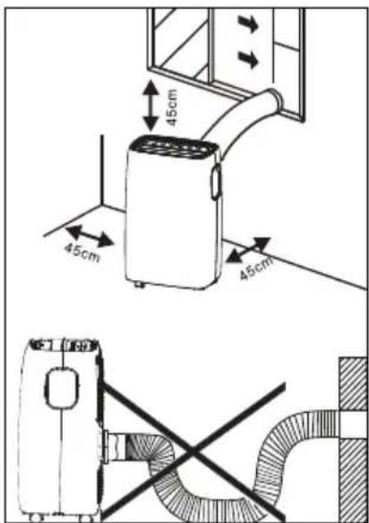 INVENTUM AC907W - PLACEMENT OF THE AIR CONDITIONER - 1