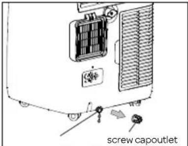 INVENTUM AC907W - draining condensation water - 1