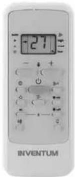 INVENTUM AC127WSET - THE REMOTE CONTROL - 1